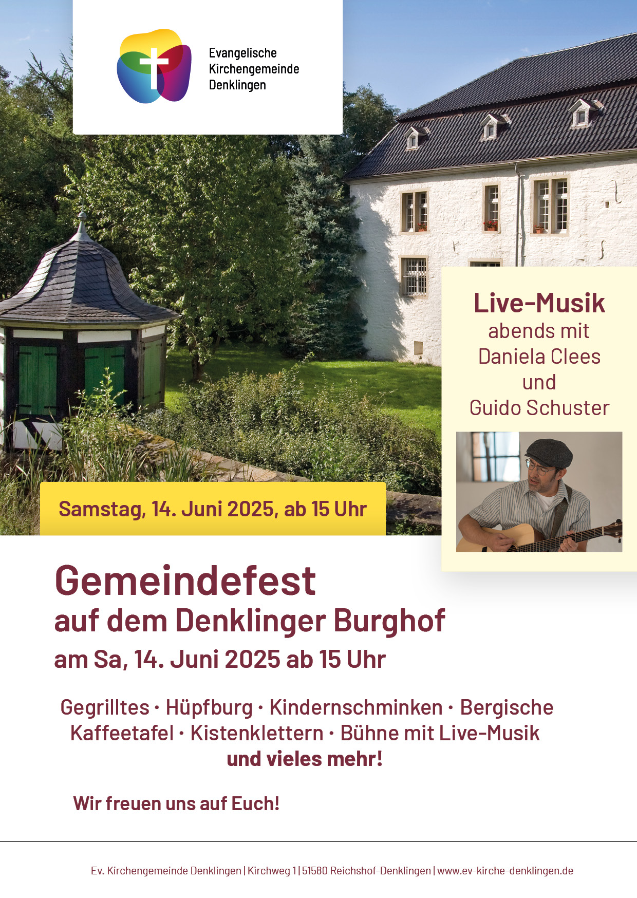 Gemeindefest auf dem Denklinger Burghof